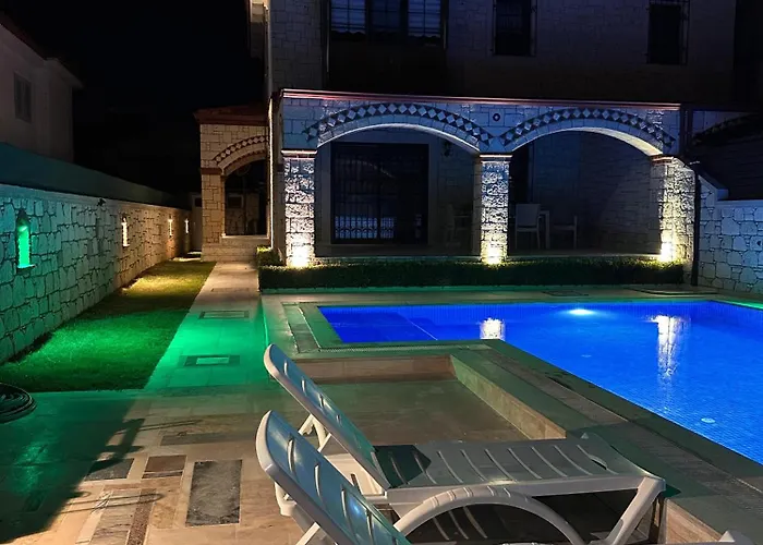 فيلة Alacati Stone House Fun - With Private Pool